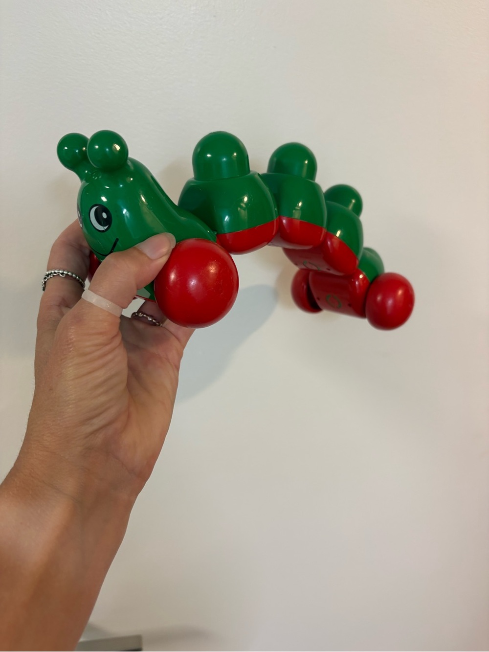 Lego duplo Green and Red Caterpillar Toy